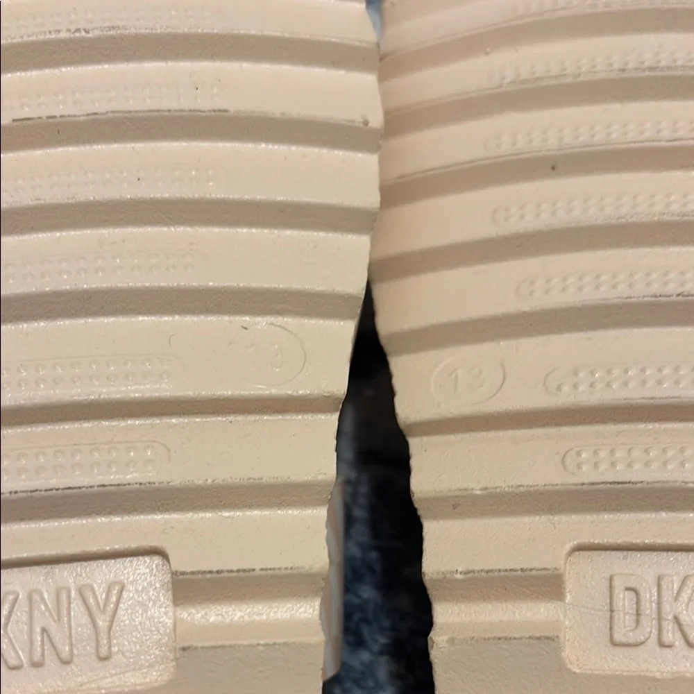 Girls' DKNY Girls Lucile Two Strap Sandals Gold Buckles